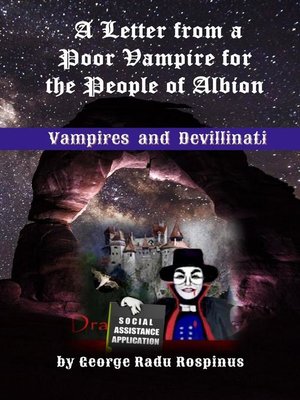 cover image of A Letter from a Poor Vampire for the People of Albion
